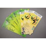 Eight World Cup football match tickets to include Germany 2006 x 6 and South Africa x 2 features