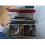 Collection of Mixed Epherma including Postcards, Engravings, Receipts, Sale Invoices, Travel Guides,