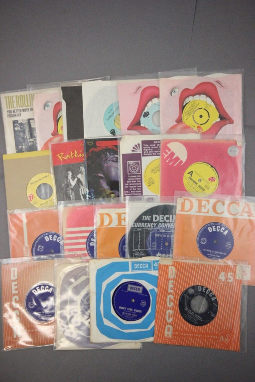 Vinyl - Rolling Stones - An exciting collection of 20 singles and an EP covering mainly overseas