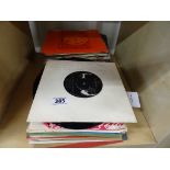 Vinyl - 45s - A collection of 60 plus with some Eps of various genres and years. Condition