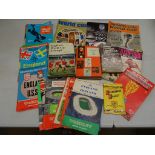 Collection of various football ephemera to include 1960's programmes, WC66 magazine, books etc