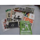 Football ephemera - Good selection to include magazines Sport 1948-50 (16), Sport Express 1956 (