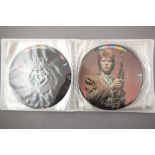 Vinyl - David Bowie - Fashions RCA BOW 100 A collection of 10 picture discs in a plastic wallet.