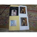Rolling Stones Autograph - Two Ronnie Wood series one brochures one signed to the inside page by