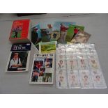 Golf - Selction of items to include trade cards full set of 25 Panasonic Open 1988, Ryder Cup set