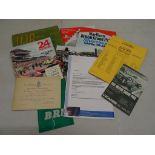 Motor Racing - Selection of programmes to include Le Mans 24 Hours 10/11 June 1967, British Grand