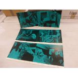 Set of eight lobby cards for the film Dr Phibes Rises Again, starring Vincent Price