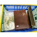 Quantity of cigarette cards in albums and cigarette card binder including full & part sets, some