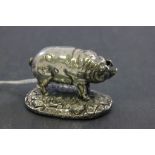 Silver Hallmarked Old Gloucester Spot Pig