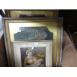 Quantity of Gilt Framed Engravings and Prints, mainly of Victorian Ladies