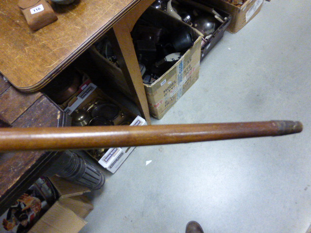 A vintage Boys Brigade swagger stick - Image 5 of 7