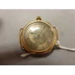 A 12 carat gold watch, by Farringdon Watch Co