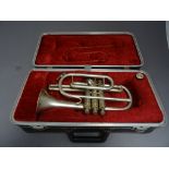 A Boosey & Hawkes "78" Trumpet, with stamped serial number 630175, cased