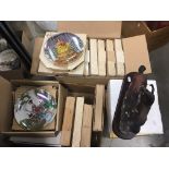 Quantity of Collectors Plates, mainly Boxed and three Leonardo Collection horses