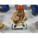 Carltonware Pick Flowers Brewmaster figure stamped 2583