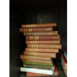 Nine Baddeley and Ward guides including various other guides