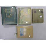 Three postcard albums of topographical, Rome, UK, Birthday cards, Yorkshire postcards etc plus an