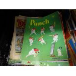 30 Vintage Punch magazines and Dandy comics cica 1960's