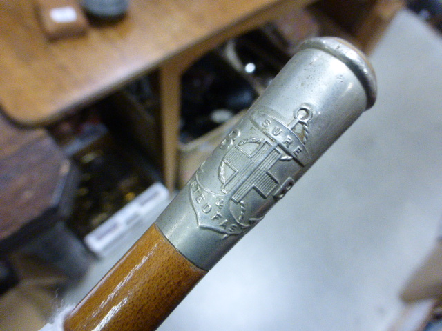 A vintage Boys Brigade swagger stick - Image 7 of 7