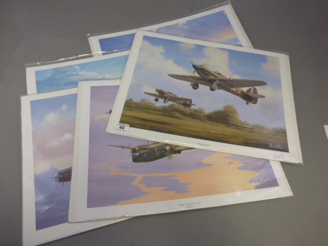 Five Barry Price Military Aircraft Prints