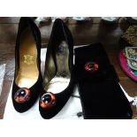 A pair of Margrit Shoes size 36, along with a matching handbag