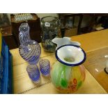 Collection of studio art glass