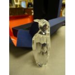 Boxed Swarovski Father Penguin, 7685-000-006, retired 2004