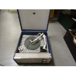A vintage record player by Garrard