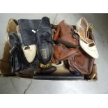 A collection of vintage shoes