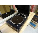 Vintage Portable Gramophone