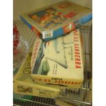 Vintage Children's boxed Lego set complete, and 3 x Vintage un-made Air fix kits S S Canberra B24