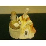 Royal Doulton group entitled Meditation HN2330