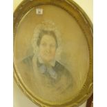 Gilt 1900 frame with sepia photo enclosed