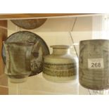 4 x items of studio pottery