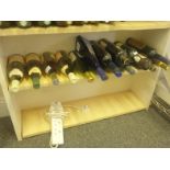 15 bottles of assorted red wine including 1995 Chablis x 2