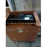 Hanimex model 2100EF slide projector with instructions,