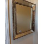 19c Pier mirror, 24" tall x 20" wide