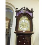 Fine quality fully restored 2012 mahogany cased London parts 18 th century Longcase clock with