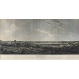 W. TREMENHEERE 19th Century black & white engraving & original colour tint ‘Mounts Bay’ Inscribed,