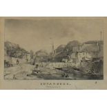 John Skinner PROUT (1806-1875) Pair of black & white 19th century lithograph prints ‘Chyandour