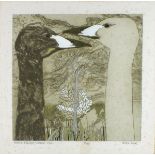 *Peter LYON (b.1926) Coloured etching Autumn Equinox / Eadha. Ela Inscribed Signed & numbered 20/