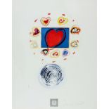 *Sir Terry FROST (1915-2003) Signed coloured poster for Royal Academy of Arts ‘Heart and Spiral