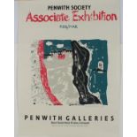 Penwith Society, Two Exhibition Posters for 1990 Feb/March signed by Daphne McClure & 1991 Signed by