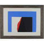 * Roy CONN (1931- ) (St Ives School), Limited edition coloured screen print, Untitled abstract,