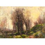 Garstin COX (1892-1933), Oil on canvas, Spring Morning Menadarva (Camborne Cornwall), Signed &