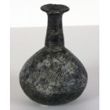 Early Cypriot Bronze Age Vessel, Circa 2300-1850 BC, Black burnished ware with incised line