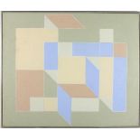 * Robert MEDLEY (1905-1994), Oil on canvas, 'Square Dance' - Abstract, Inscribed, signed & dated