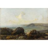 Frederick Jacques SANG (1846-1931), (French School), Oil on canvas, 'Falmouth', Inscribed,