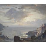 * Samuel John Lamorna BIRCH (1869-1955), Oil on canvas, 'Morning Lamorna Cove', Signed, 25" x 30" (