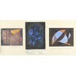 * John WELLS (1907-2000), Three works, Untitled etching / line engraving, signed & dated 1964;